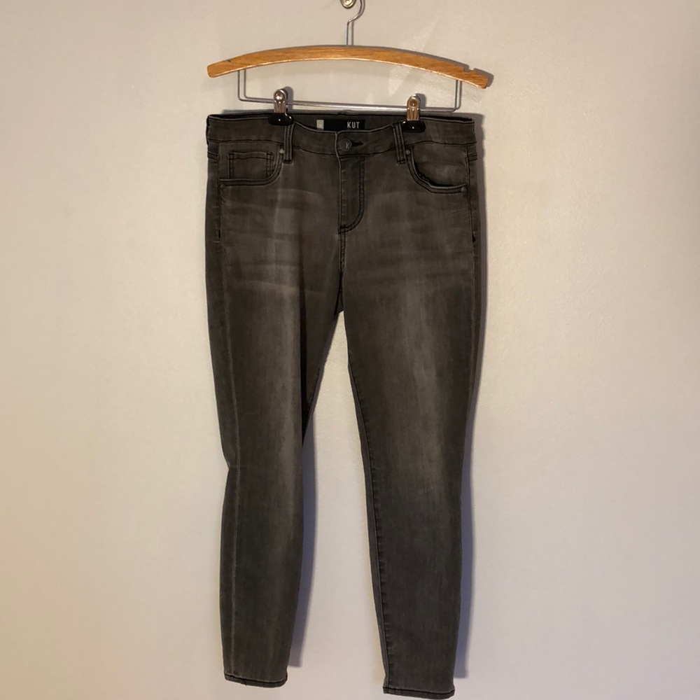 Kut From the Cloth Connie Ankle Skinny. Sz 10